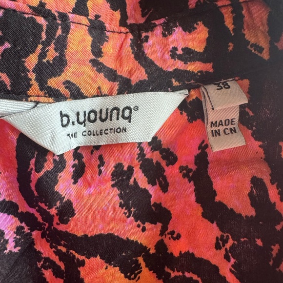 Tiger Print Shirt Dress - Picture 3 of 6